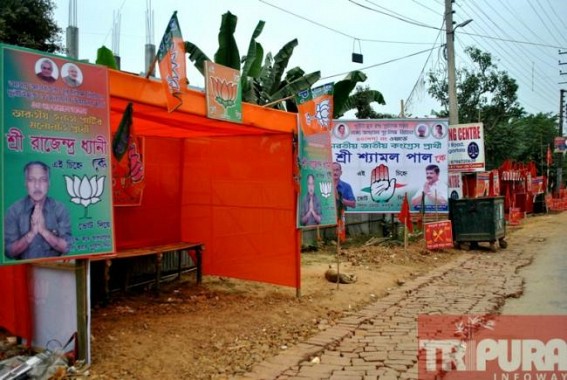 Campaign decorations hit the streets: 7 days ahead of election 